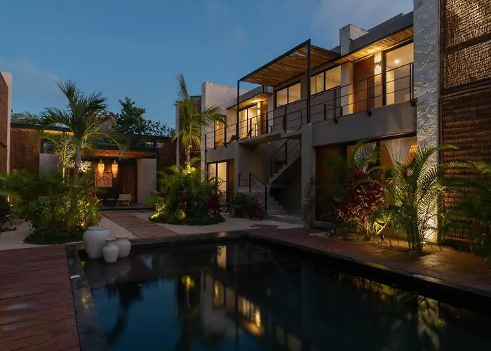 Apartamento Departamento Boho Chic, Alberca Privada , Centrico Tulum