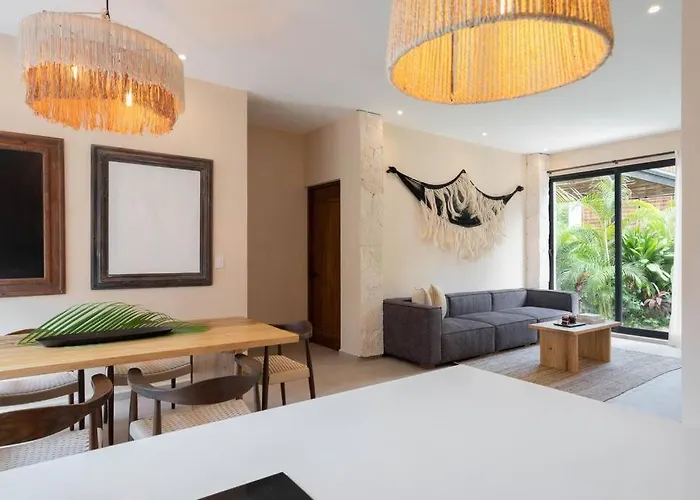 Apartamento Departamento Boho Chic, Alberca Privada , Centrico