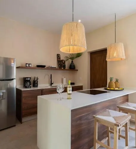 Departamento Boho Chic, Alberca Privada , Centrico Apartamento *