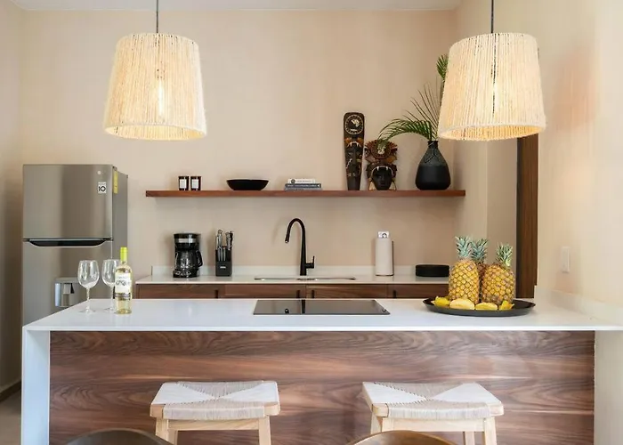 Apartamento Departamento Boho Chic, Alberca Privada , Centrico Tulum