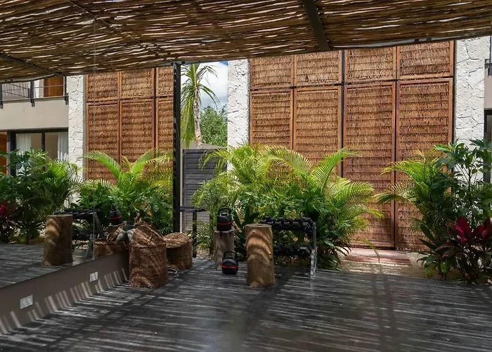 Apartamento Departamento Boho Chic, Alberca Privada , Centrico Tulum