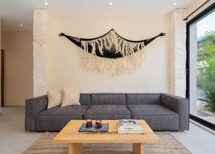 Departamento Boho Chic, Alberca Privada , Centrico