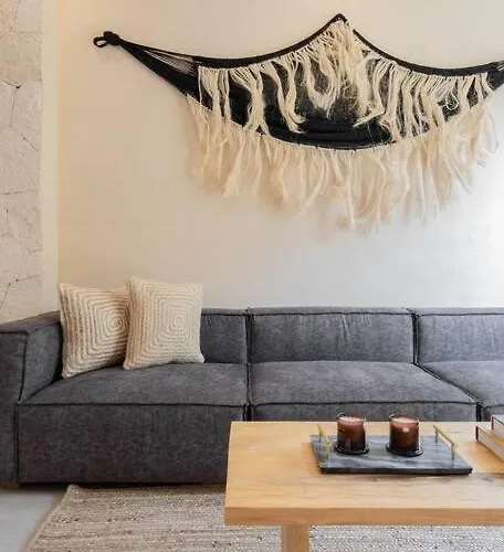 Departamento Boho Chic, Alberca Privada , Centrico Tulum