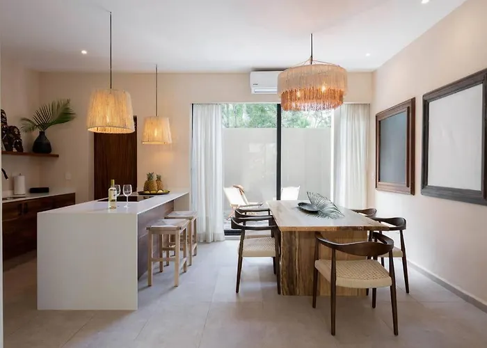 Apartamento Departamento Boho Chic, Alberca Privada , Centrico *